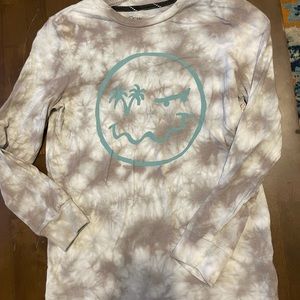 Boys tie dye long sleeve shirt